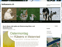 Tablet Screenshot of beikaesers.ch